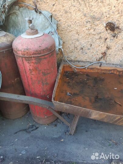 Заправленный газовый баллон на 50л