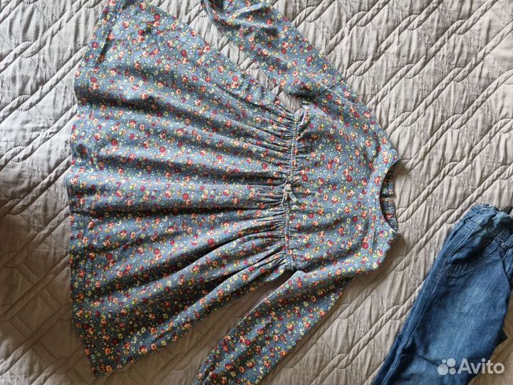 Брендовые вещи пакетом на девочку 5-7 лет