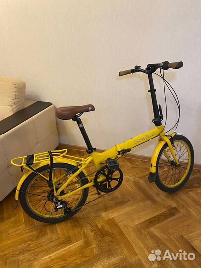 Велосиперд Shulz Easy Yellow желтый складной