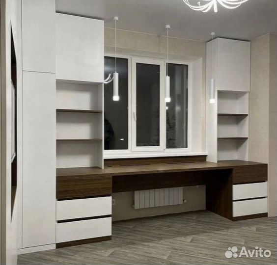 Рабочая зона у окна для двоих aa 152