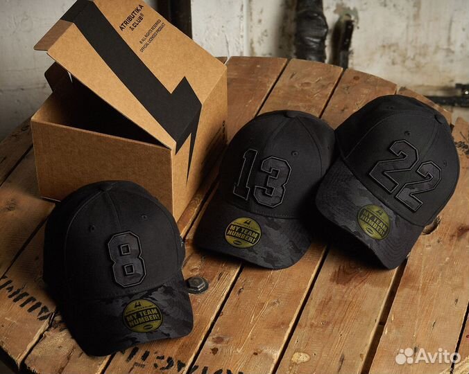 Бейсболка с личным номером Atributika & Club