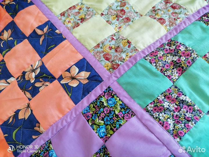 Покрывало-одеяло пэчворк