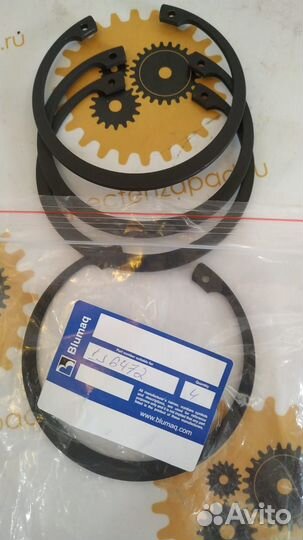 Стопорное кольцо 1J6472 Caterpillar D6N