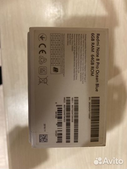 Xiaomi Redmi Note 8 Pro, 6/64 ГБ