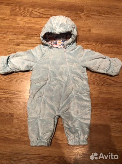 Утепленные комбинезоны р. 68
