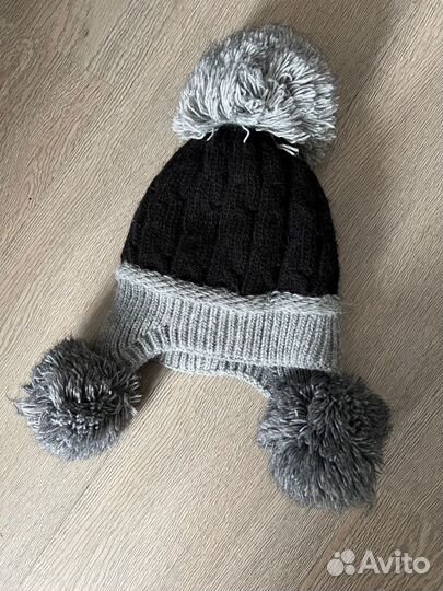 Шапка зимняя утеплённая для мальчика