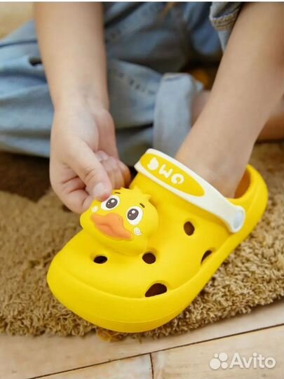 Сабо crocs детские шлепки 27