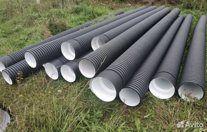 Труба в канаву для заезда