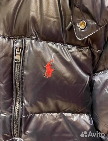 Пуховик polo ralph lauren черный