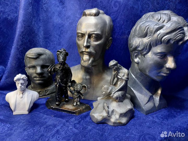 Бюст Ленин Сталин Дзержинский Гагарин Маяковский