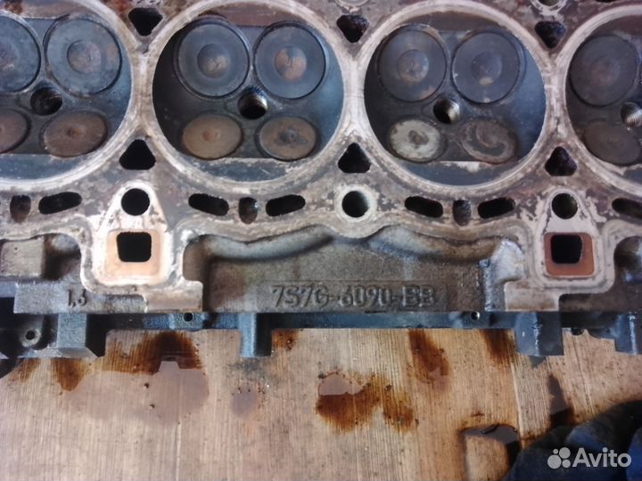 ГБЦ 16 клапанов 1,6 форд мондео