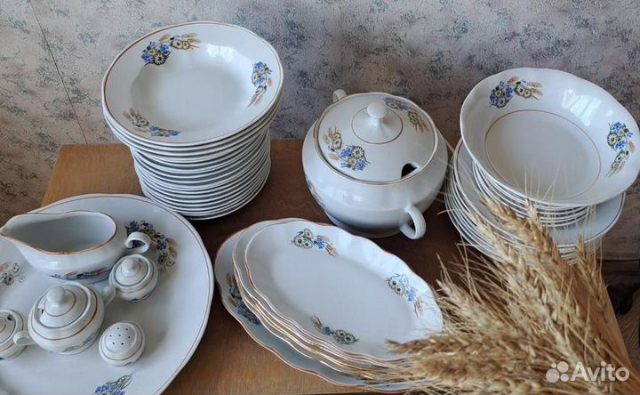 Столовый сервиз СССР Рига