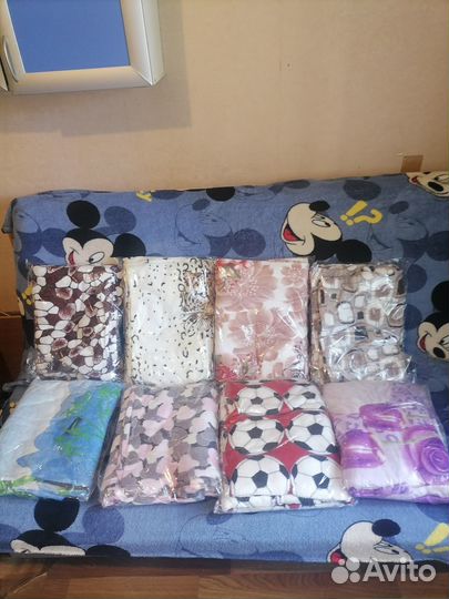 Плед новый двуспальный