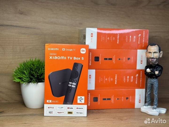 Смарт приставка 4К Xiaomi Mi Box S 2 GEN Global