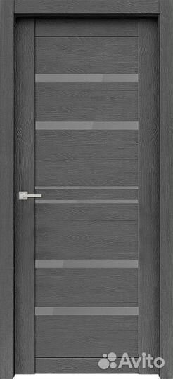 Межкомнатная дверь Велюкс 2 Ясень Грей