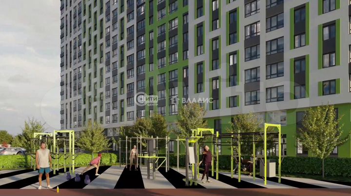 Квартира-студия, 27 м², 23/27 эт.