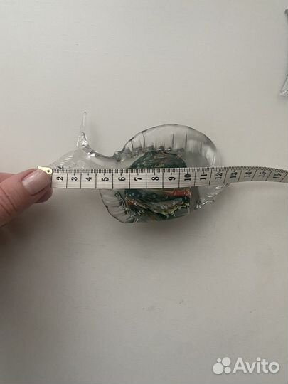 Рыбка из стекла мурано