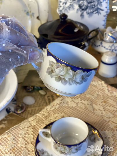 Чайная пара старинная