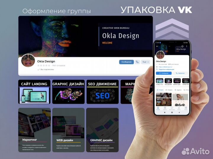 Реклама вконтакте, таргетинг, упаковка группы вк