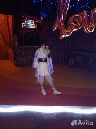 Странник геншин косплей