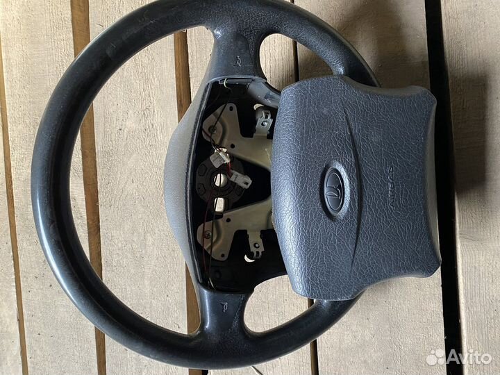 Руль от priora 1 с подушкой безопасности