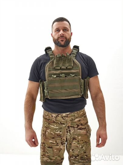 Разгрузочный жилет быстросъемный (Олива)