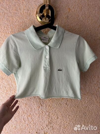 Lacoste polo женские топ оригинал