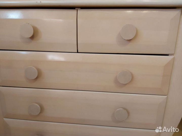 Детская кровать Лель и пеленальный Комод+стул+