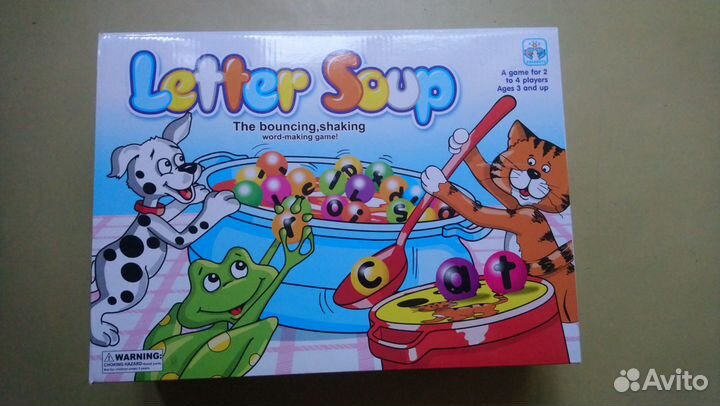 Letter soup настольная игра