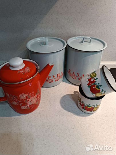 Посуда эмалированная