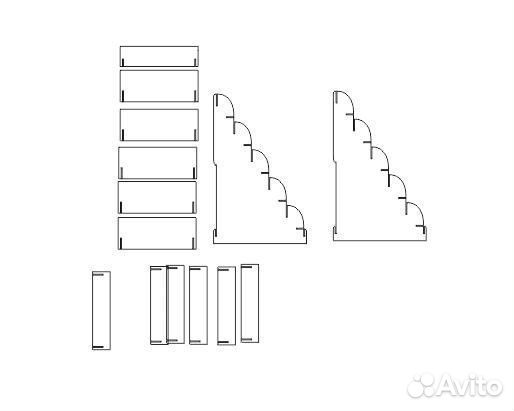 Полочка для ватных игрушек