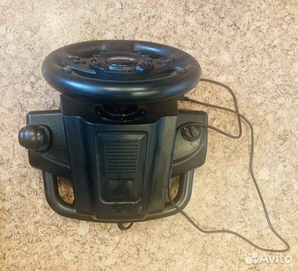 Руль игровой с педалями и коробкой передач