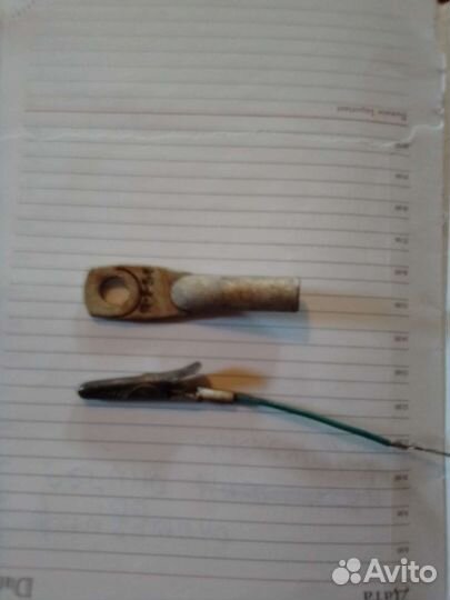 Зажим-крокодил для тестера, клемма аллюминевая