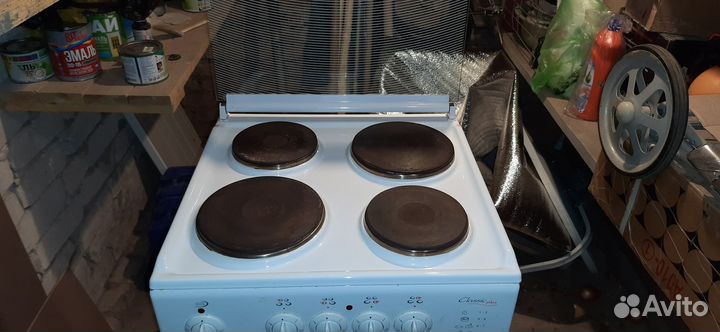 Электро плита с духовкой бу