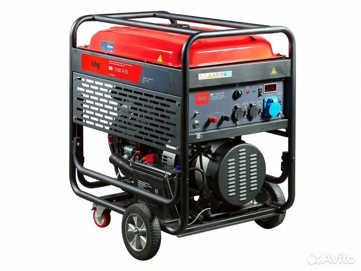 Портативный бензиновый генератор Fubag 15 кВт
