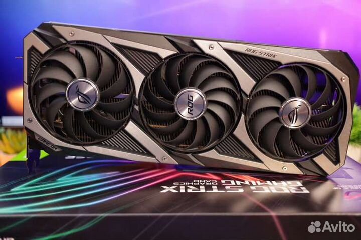 Обмен Карта 12GB Asus ROG Strix GeForce RTX 3060