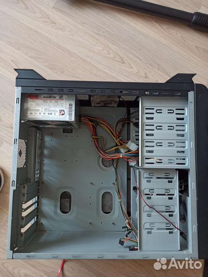Корпус пк Midi tower 6099 с блоком питания 400 w