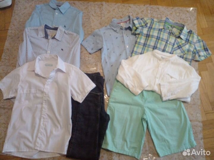 Пакет вещей на весну-лето мальчику от 134 см