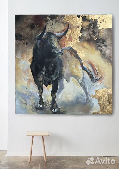 Большая интерьерная картина маслом