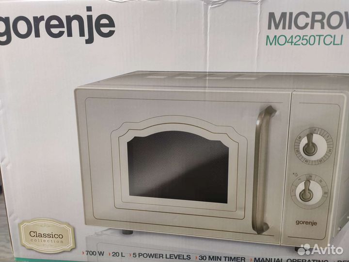 Абсолютно новая микроволновая печь Gorenje