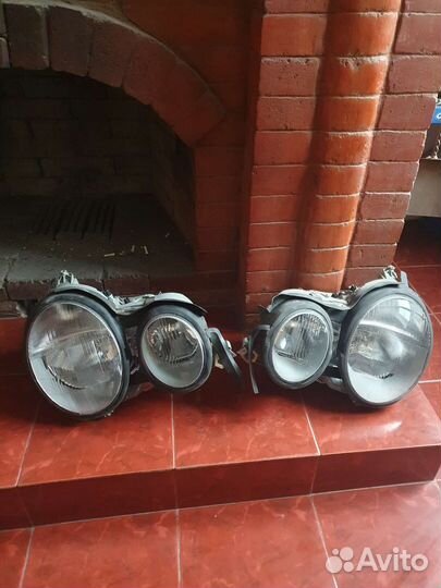 Mercedes w210 фара передняя