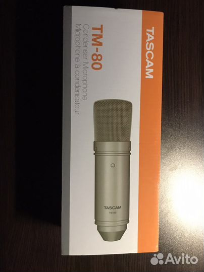 Микрофон студийный конденсаторный tascam TM-80