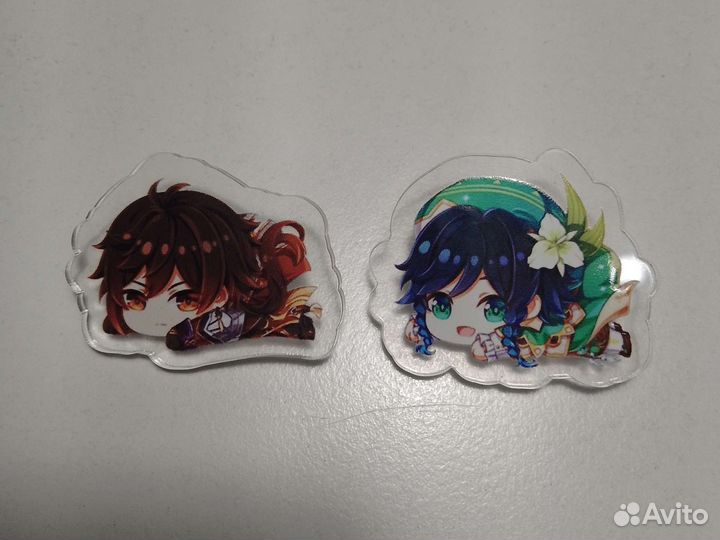 Значки по игре Геншин Импакт