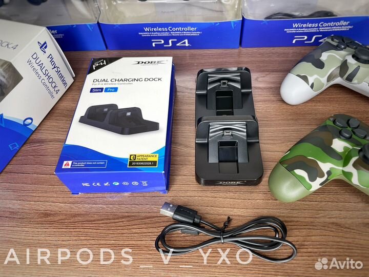 Док Станция зарядки для Джойтиков DualShock 4 Ps4