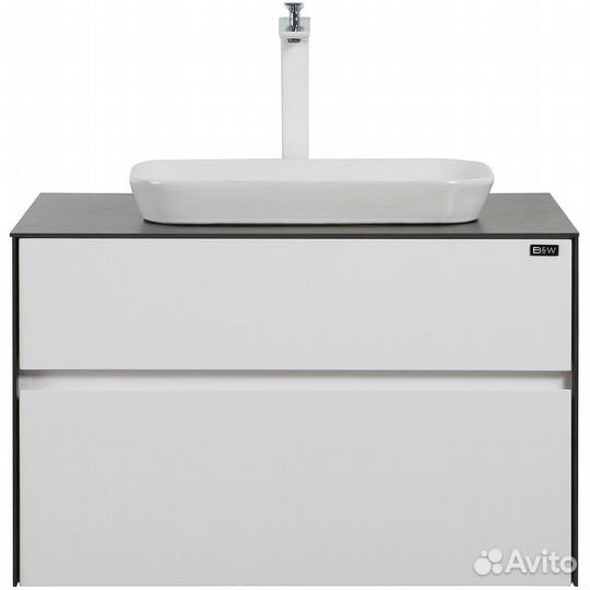 Комплект мебели для ванной Black&White Universe U