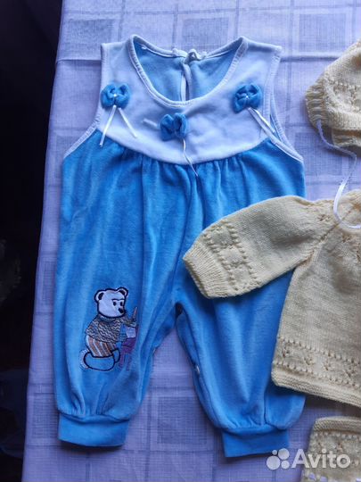 Пакет вещей на девочку 68-74 размер