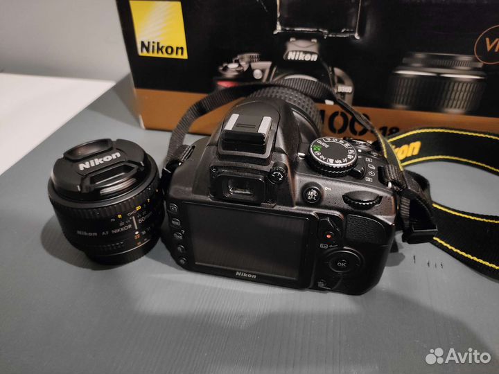 Фотоаппарат Nikon d3100 Kit + 50 mm nikon