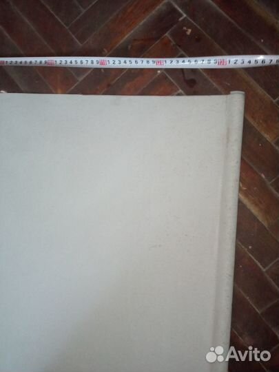 Штора римская ролета типа блэкаут белая большая