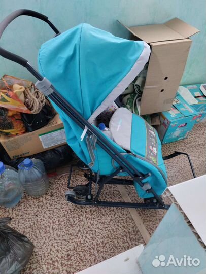 Коляска санки