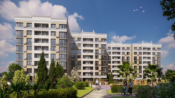 2-к. квартира, 58,3 м², 2/8 эт.